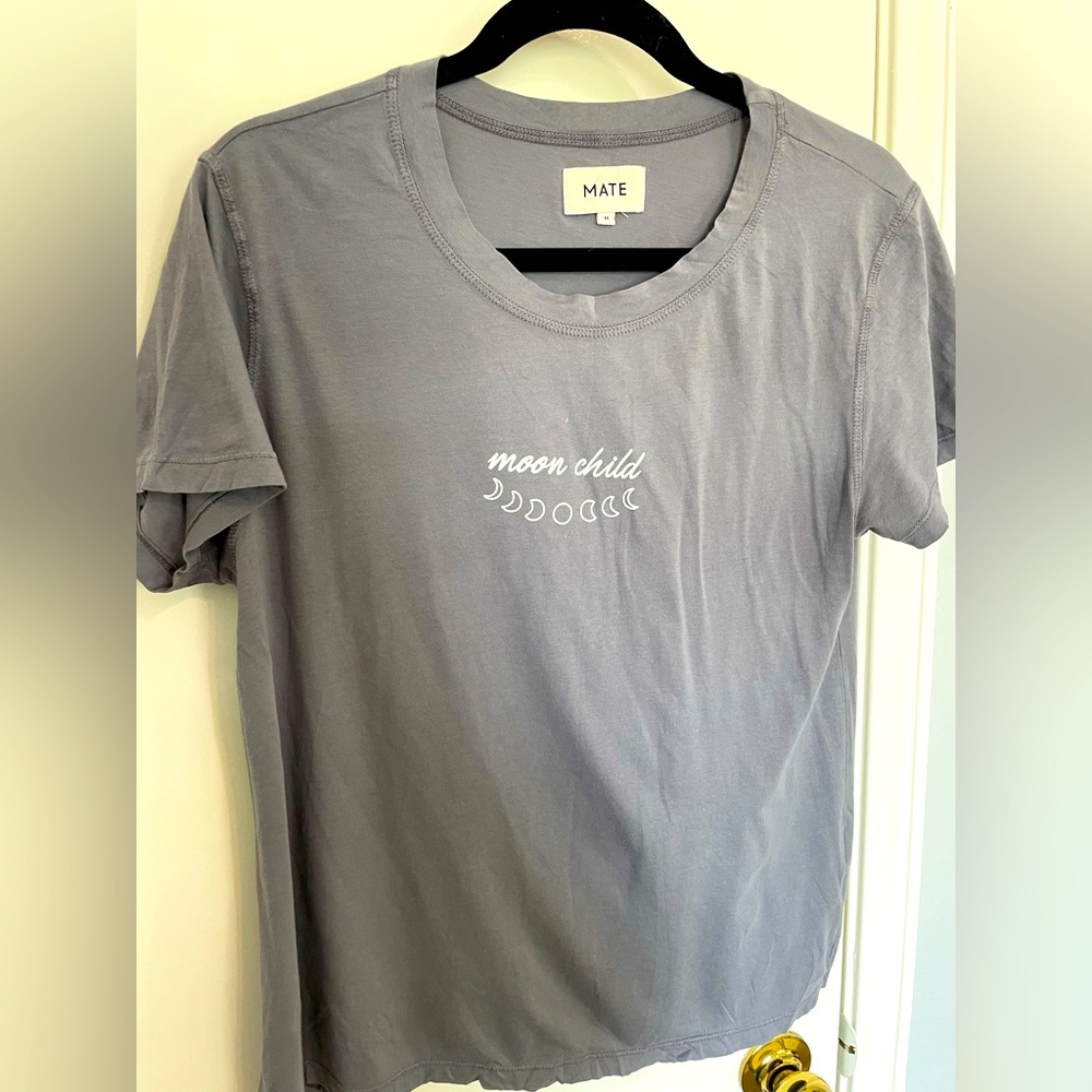 Mate the label organic cotton moon child graphic T-shirt
